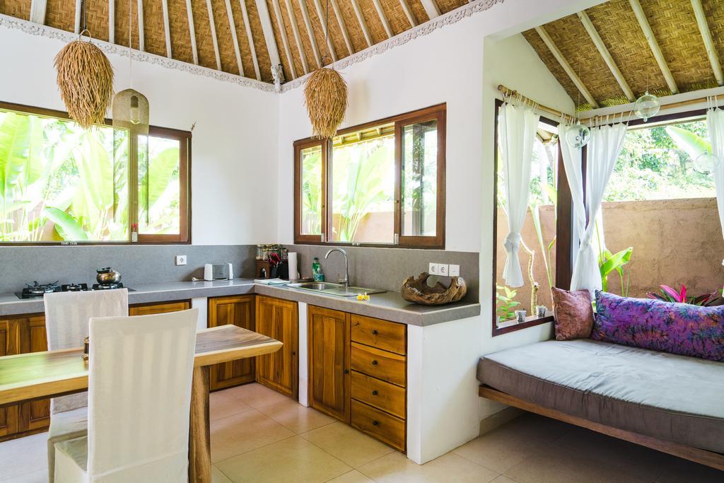 Villa Daksina Ubud Værelse billede
